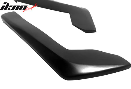 Fits 07-10 BMW E92 3-Series DT Style Rear Bumper Lip Side Corner Aprons Black PU