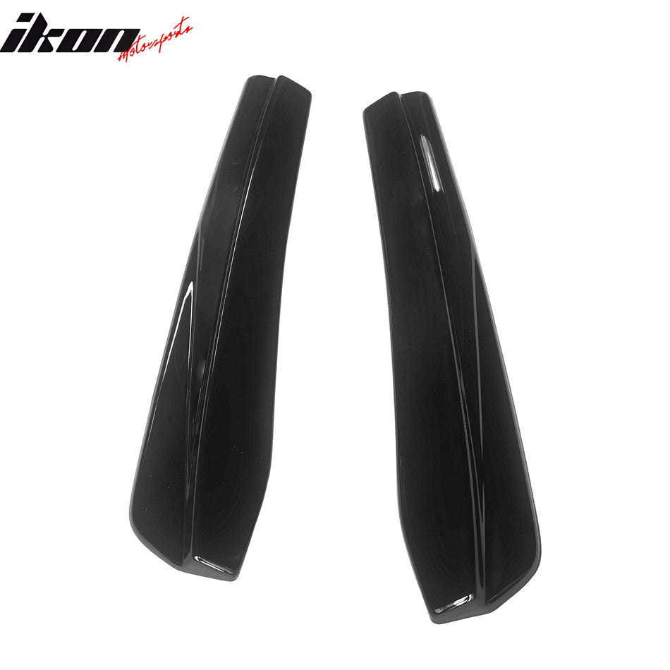 2024-2025 Ford Mustang Dark Horse IKON Gloss Black Rear Bumper Aprons