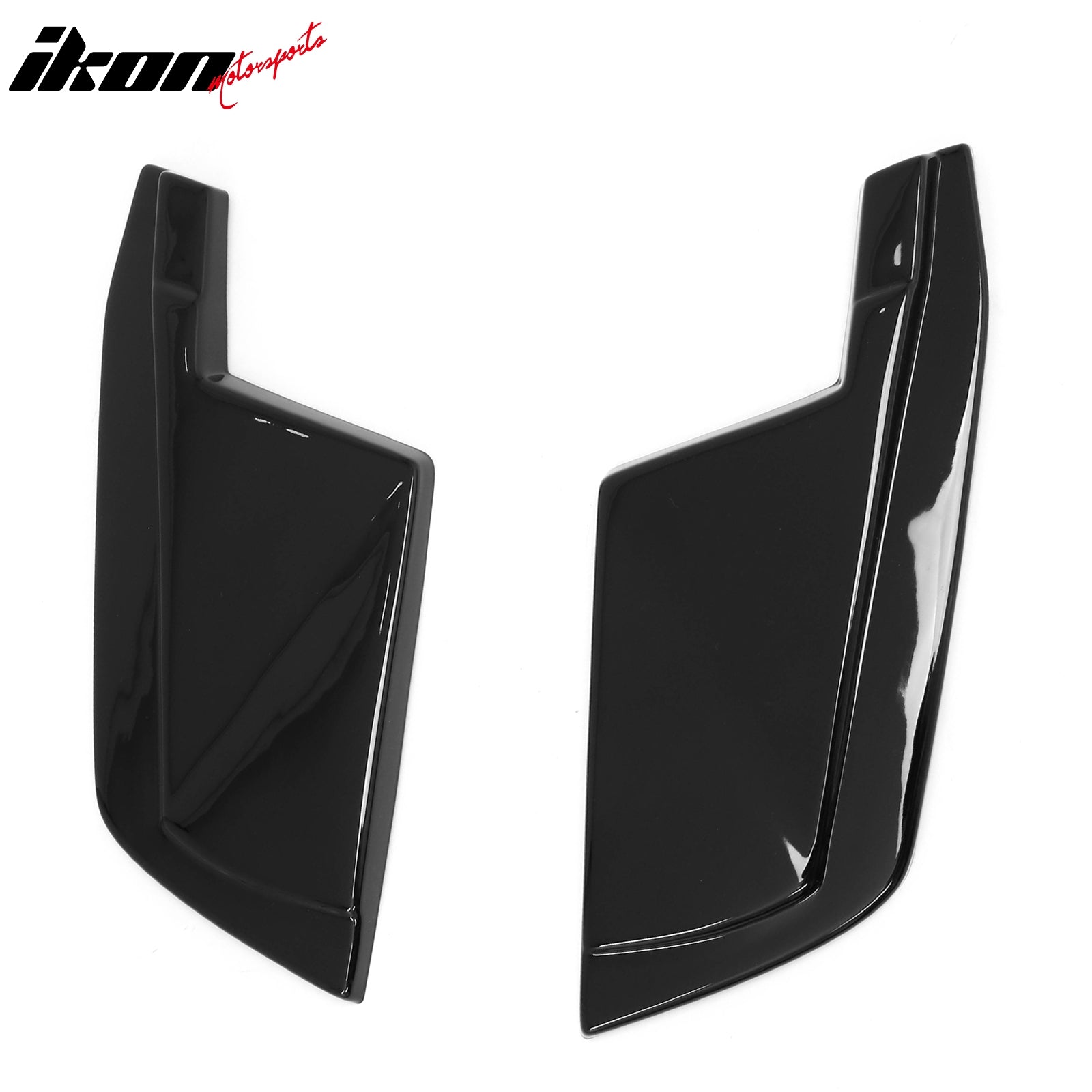 For 23-26 Nissan Z 400Z Gloss Black V Style Rear Bumper Side Corner Aprons Cap