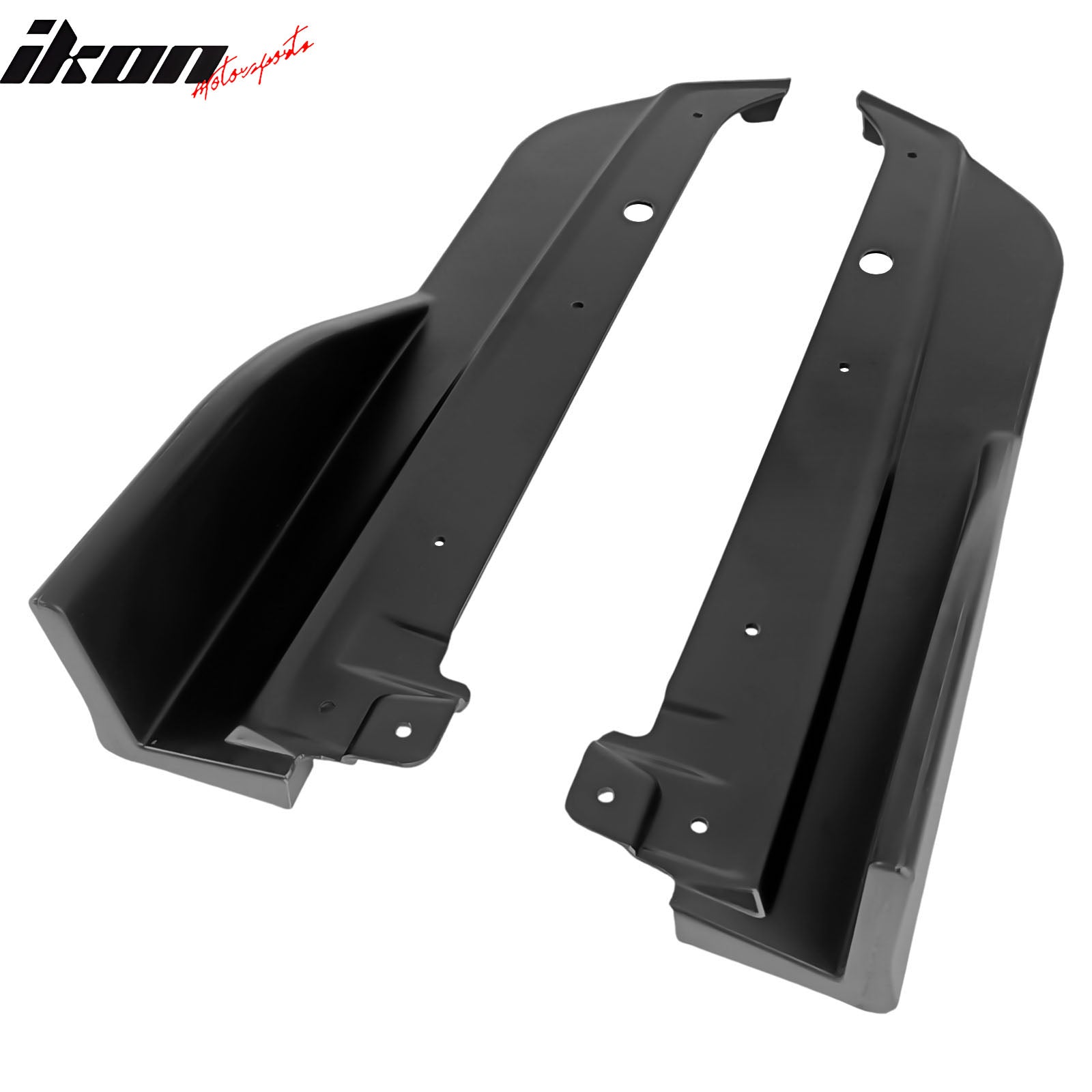 Fits 22-24 Subaru WRX Matte Black D Style Rear Bumper Lip Side Corner Aprons Cap