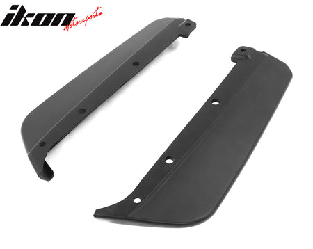 Fits 22-24 Subaru WRX STI Style Unpainted Rear Bumper Spats Spoiler Splitter PP