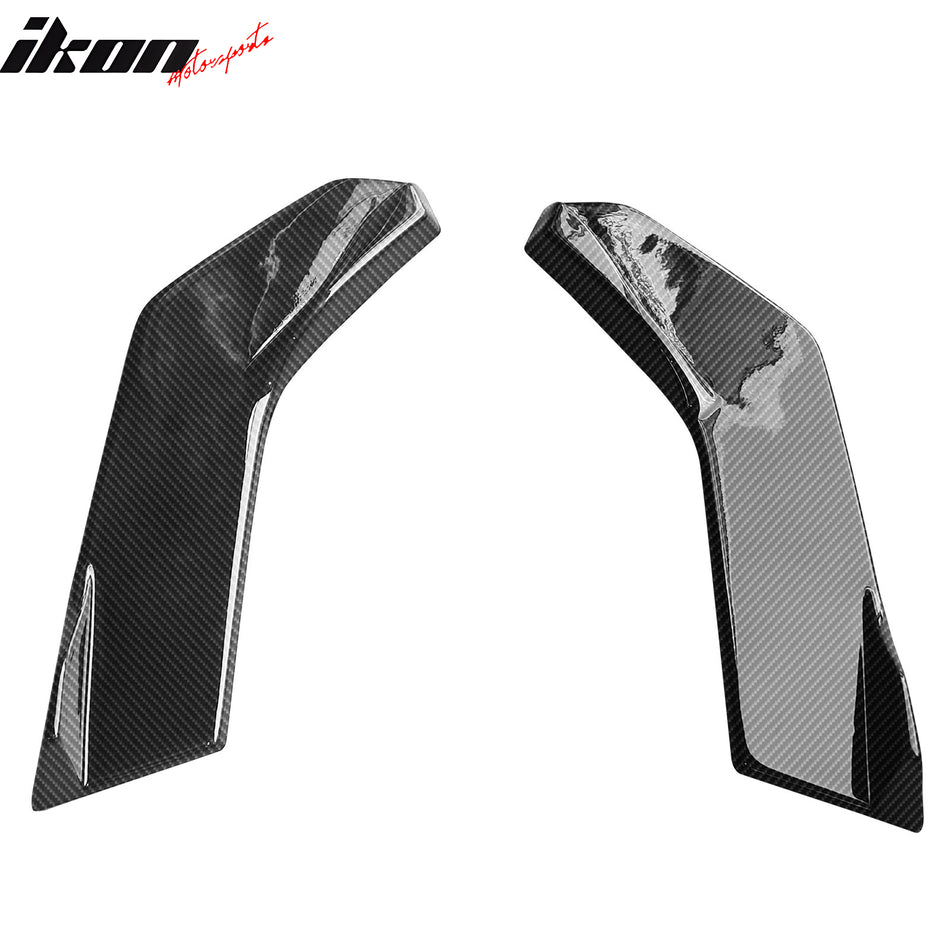 2022-2024 Toyota GR86 Subaru BRZ IKON Rear Aprons Carbon Fiber Print