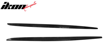 Fits 15-18 BMW F80 M3 MT Style Unpainted Side Skirts Rocker Panel Extensions PU