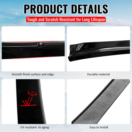 Fits 18-25 BMW G01 X3/G02 X4/F97 X3M/F98 X4M IKON Style Side Skirts Gloss Black