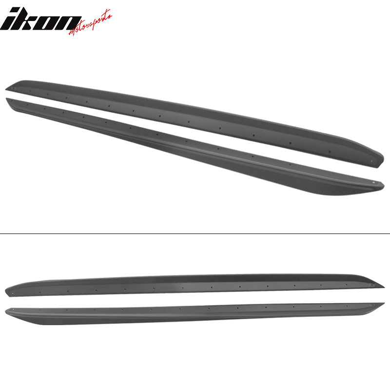 Fits 19-23 BMW G20 3 Series Sedan M Sport 2PCS Side Skirts ABS Matte Black