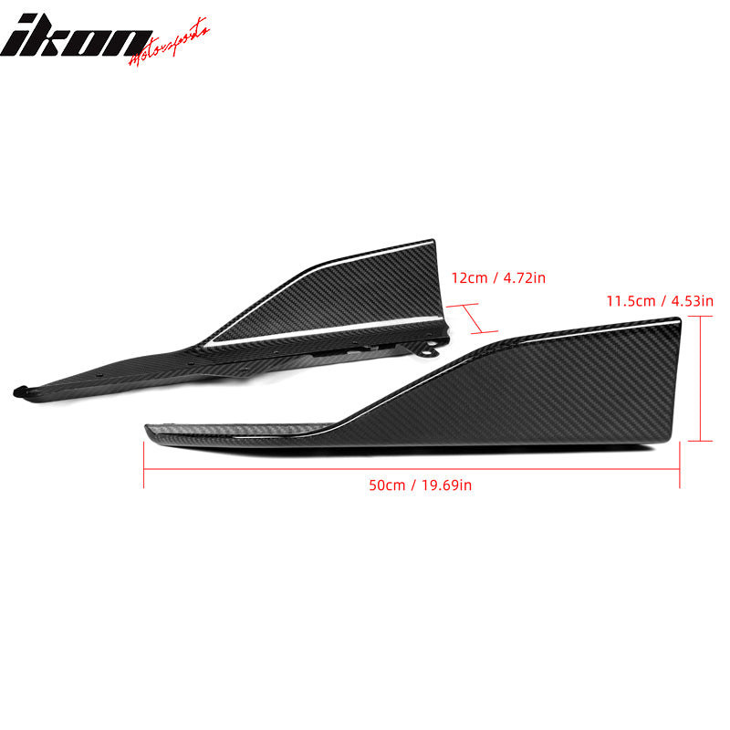 Dry Carbon Fiber Fits 22-25 BMW G42 220i 230i M240i Performance Side Skirts