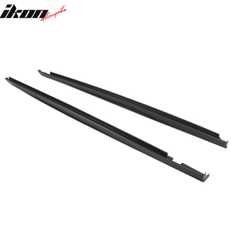 Fits 11-23 Chrysler 300 SRT8 Style Rocker Panel Molding Trims Unpainted PP Pair