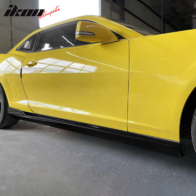 IKON MOTORSPORTS, Side Skirts Compatible With 2010-2015 Chevrolet ...