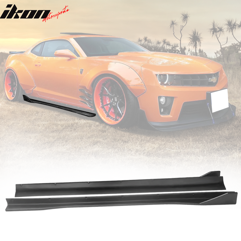 2012-2015 Chevrolet Camaro ZL1 MB Style Side Skirts Rocker Pannel PP