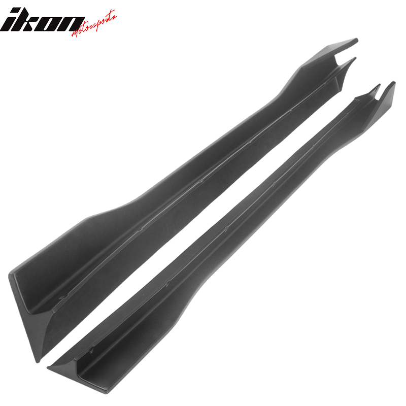 Fits 12-15 Chevrolet Camaro ZL1 MB Style Side Skirts Add On Extension PP