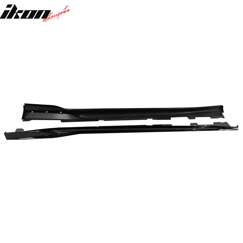 Fits 16-24 Chevy Camaro Rocker Style Side Skirts Extension 2PCS PP