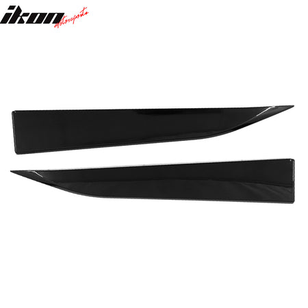 Fits 16-23 Chevy Camaro Rocker Style Side Skirts Extension 2PCS PP