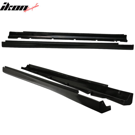 Fits 11-23 Dodge Charger Side Skirts Extension Rocker Panels Pair Unpainted - PU
