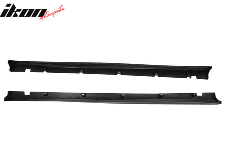 For 11-23 Dodge Charger SRT Style Side Skirts Rocker Panel Splitter Unpainted PP