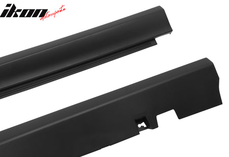 For 11-23 Dodge Charger SRT Style Side Skirts Rocker Panel Splitter Unpainted PP