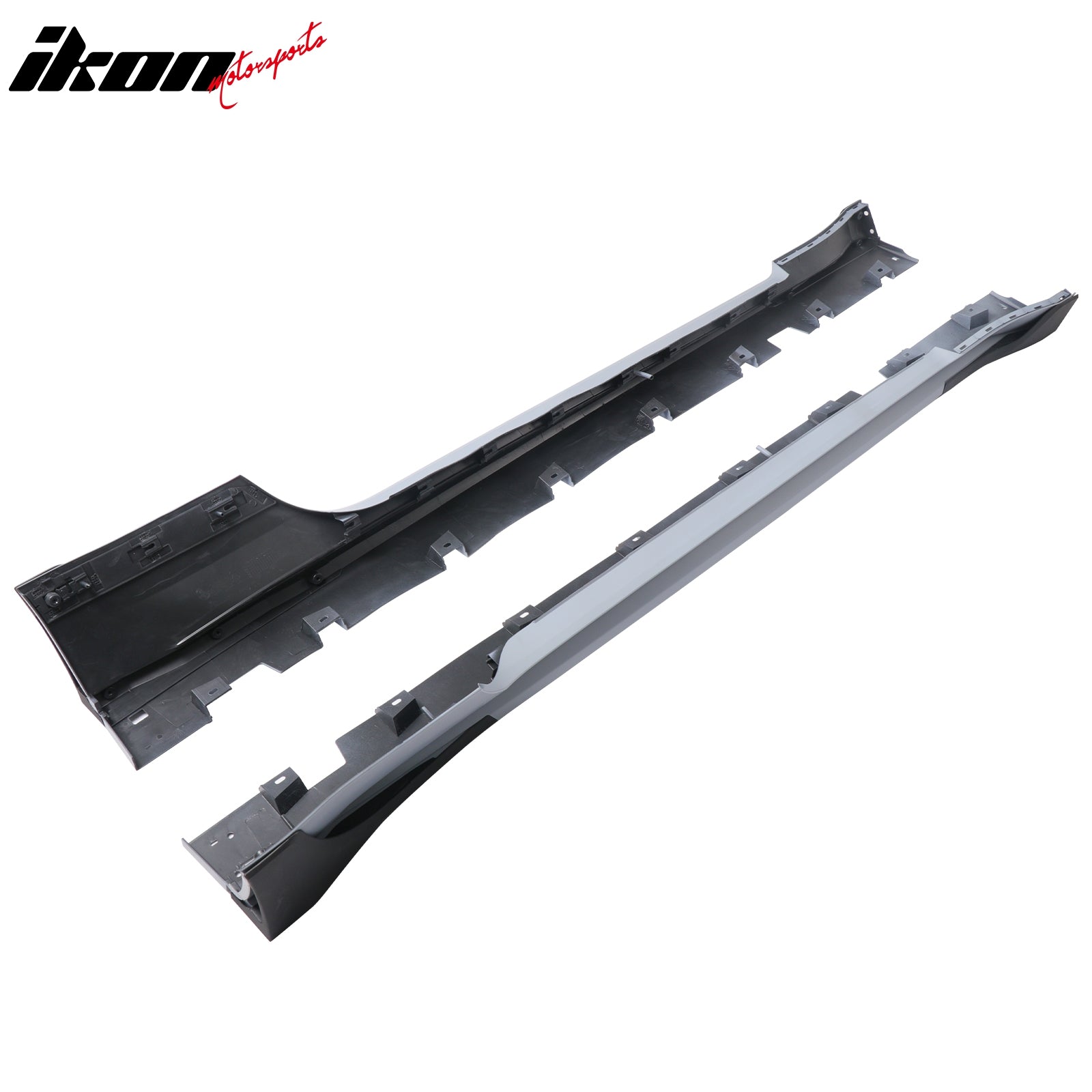 For 15-23 Ford Mustang Side Skirts Shelby Super Snake Rocker Panel Extension Kit