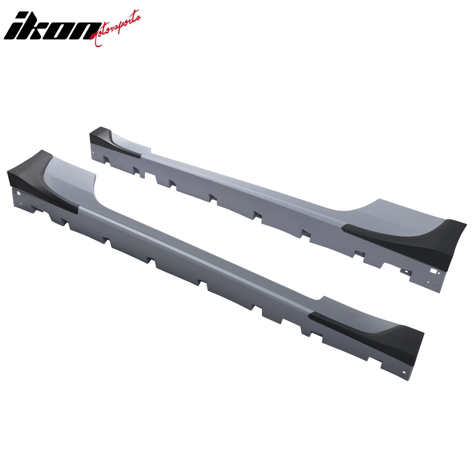 For 15-23 Ford Mustang Side Skirts Shelby Super Snake Rocker Panel Extension Kit