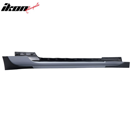 For 15-23 Ford Mustang Side Skirts Shelby Super Snake Rocker Panel Extension Kit