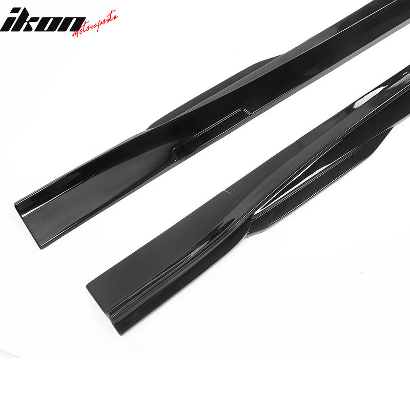 IKON MOTORSPORTS, Side Skirts Compatible With 2021-2023 Ford