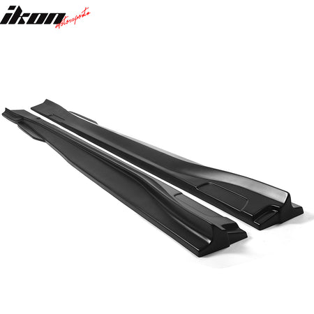 Fits 21-23 Ford Mustang Mach-E Matte Black Side Skirts Extension Rocker Panel PP