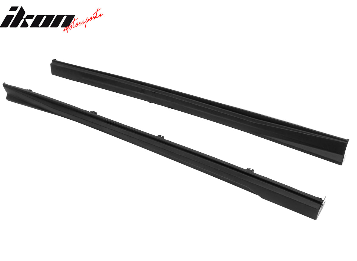 Fits 23-25 Honda Accord 11th Gen IKON Style PP Side Skirts Extension Panel Kit