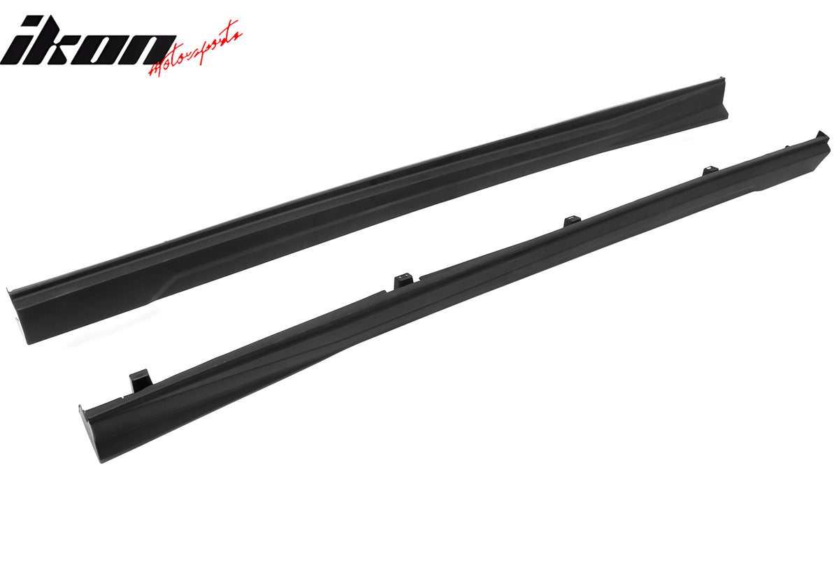 Fits 23-25 Honda Accord 11th Gen IKON Style PP Side Skirts Extension Panel Kit