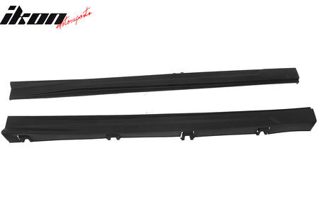 Fits 23-25 Honda Accord 11th Gen IKON Style PP Side Skirts Extension Panel Kit