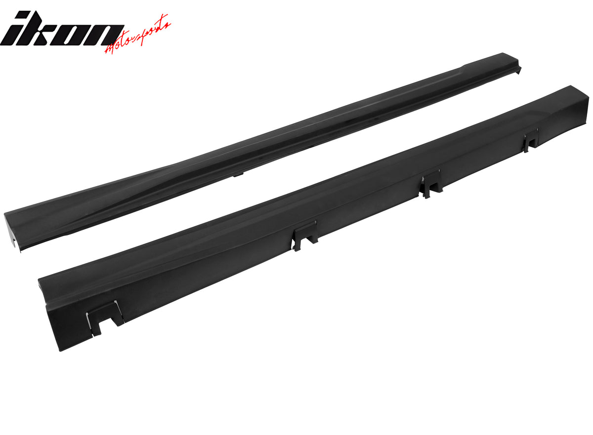 Fits 23-25 Honda Accord 11th Gen IKON Style PP Side Skirts Extension Panel Kit