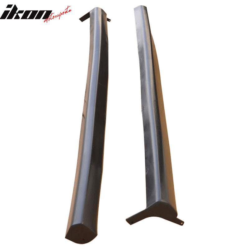 Fit 01-03 Honda Civic TR Style PP Front + Rear Bumper Lip + RS Style Side Skirts