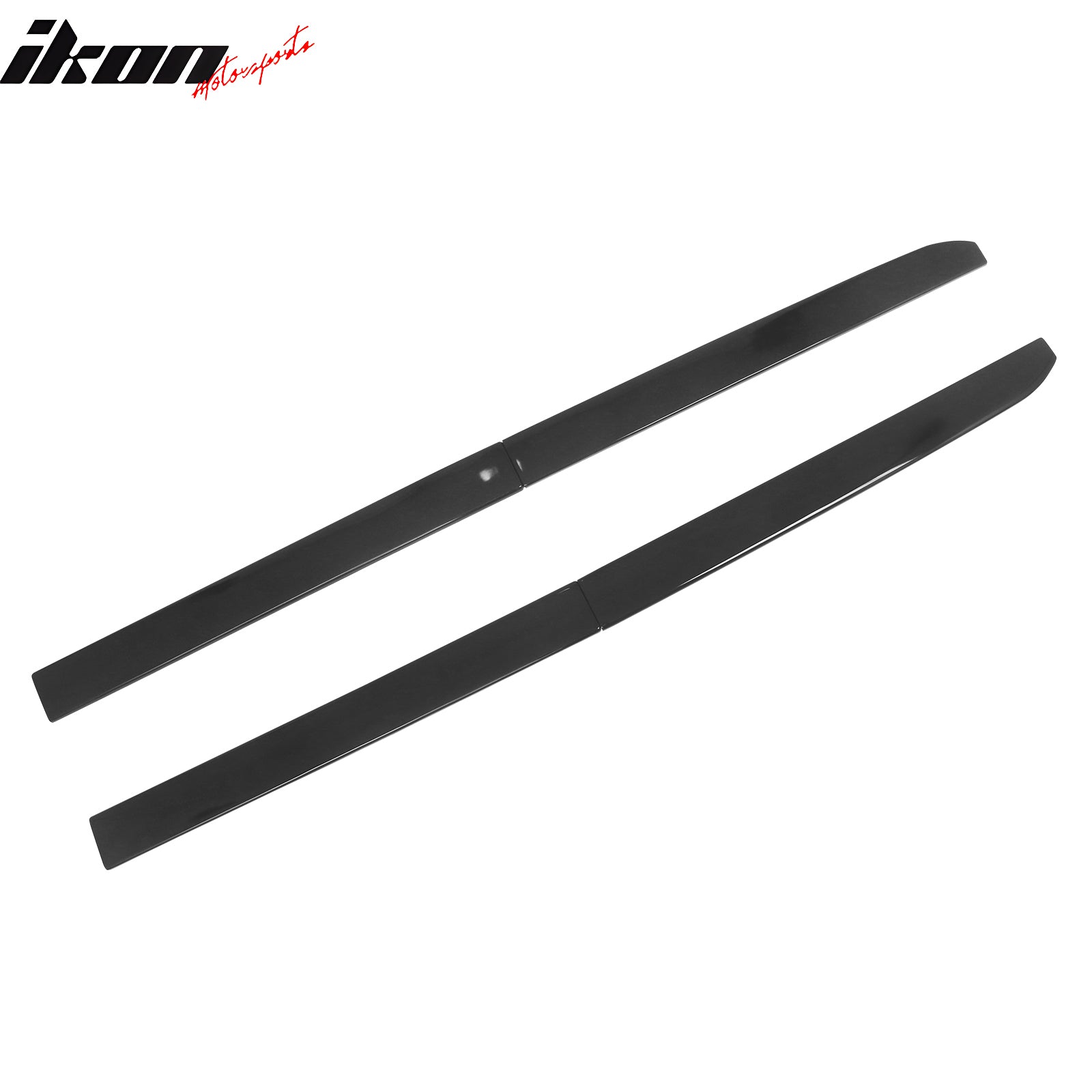 Fits 21-26 Hyundai Elantra N Line IKON Side Skirt Extension Lip ABS Gloss Black