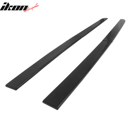 Fits 21-26 Hyundai Elantra N Line IKON Side Skirt Extension Lip ABS Gloss Black