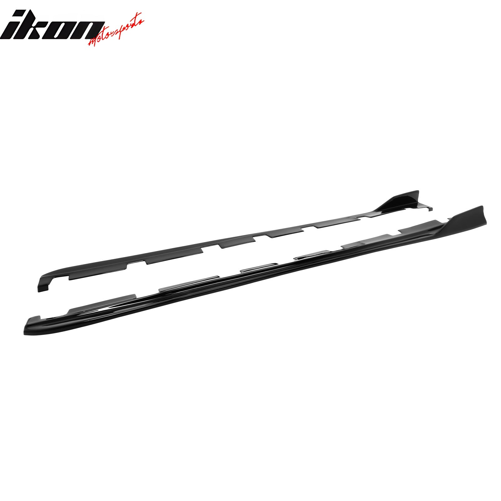For 17-20 Lexus IS Artisan Style Front Lip& Rear Aprons& Side Skirts Gloss Black