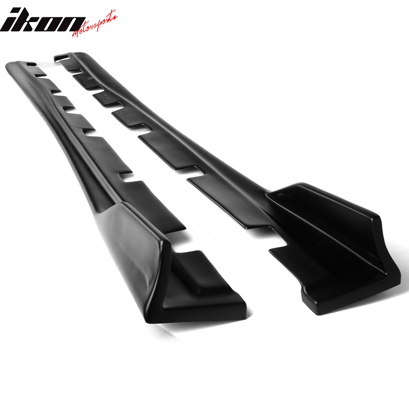 Fits 14-20 Lexus IS250 IS300 IS350 AR Style Side Skirts Matte Black - PP