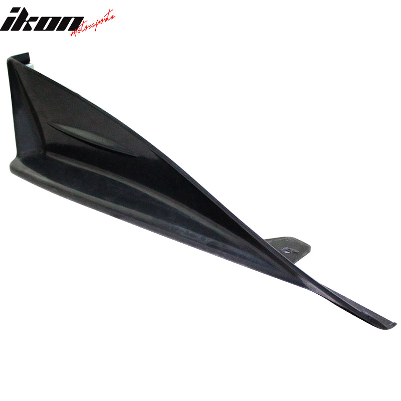 Fits 22-24 Subaru BRZ Toyota GR86 STI Style Side Skirts Winglets Splitter Lip PP