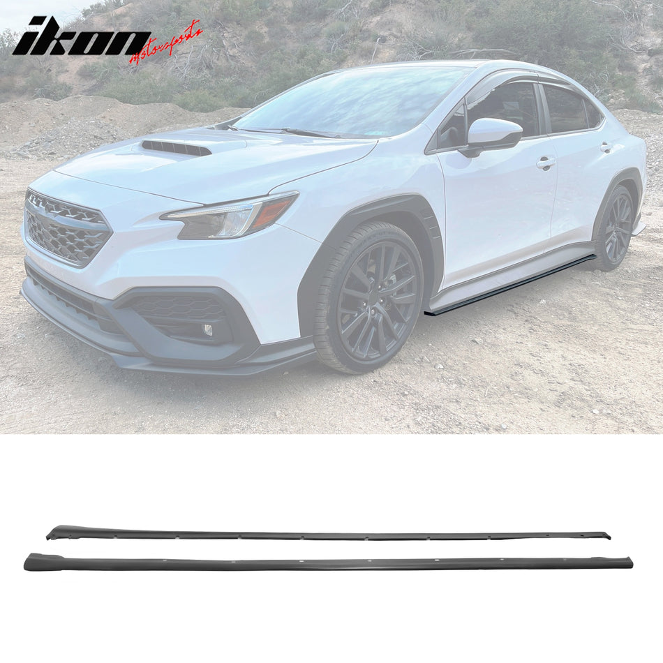 2022-2025 Subaru WRX Side Skirts STI Style Rocker Panel Unpainted PU