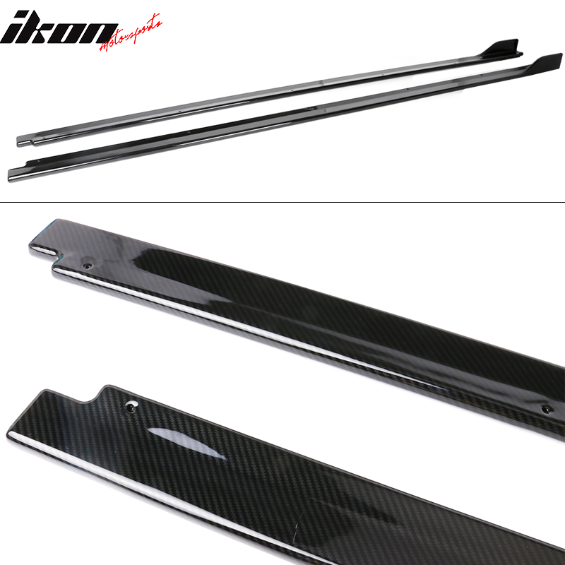 Fits 18-24 Toyota Camry IKON Style Side Skirts Rocker Panel Extension Fits 18-24 Toyota Camry IKON Style Side Skirts Rocker Panel Extension