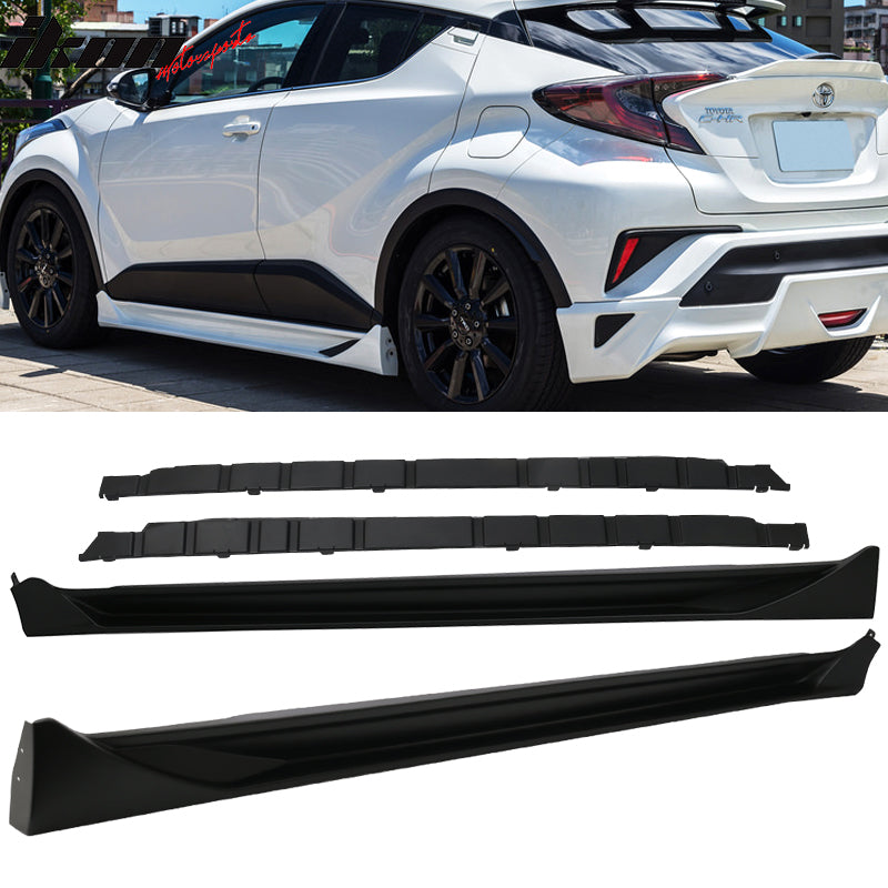 2017-2018 Toyota CHR C-HR Aerokit Side Skirts Rocker Panel PP