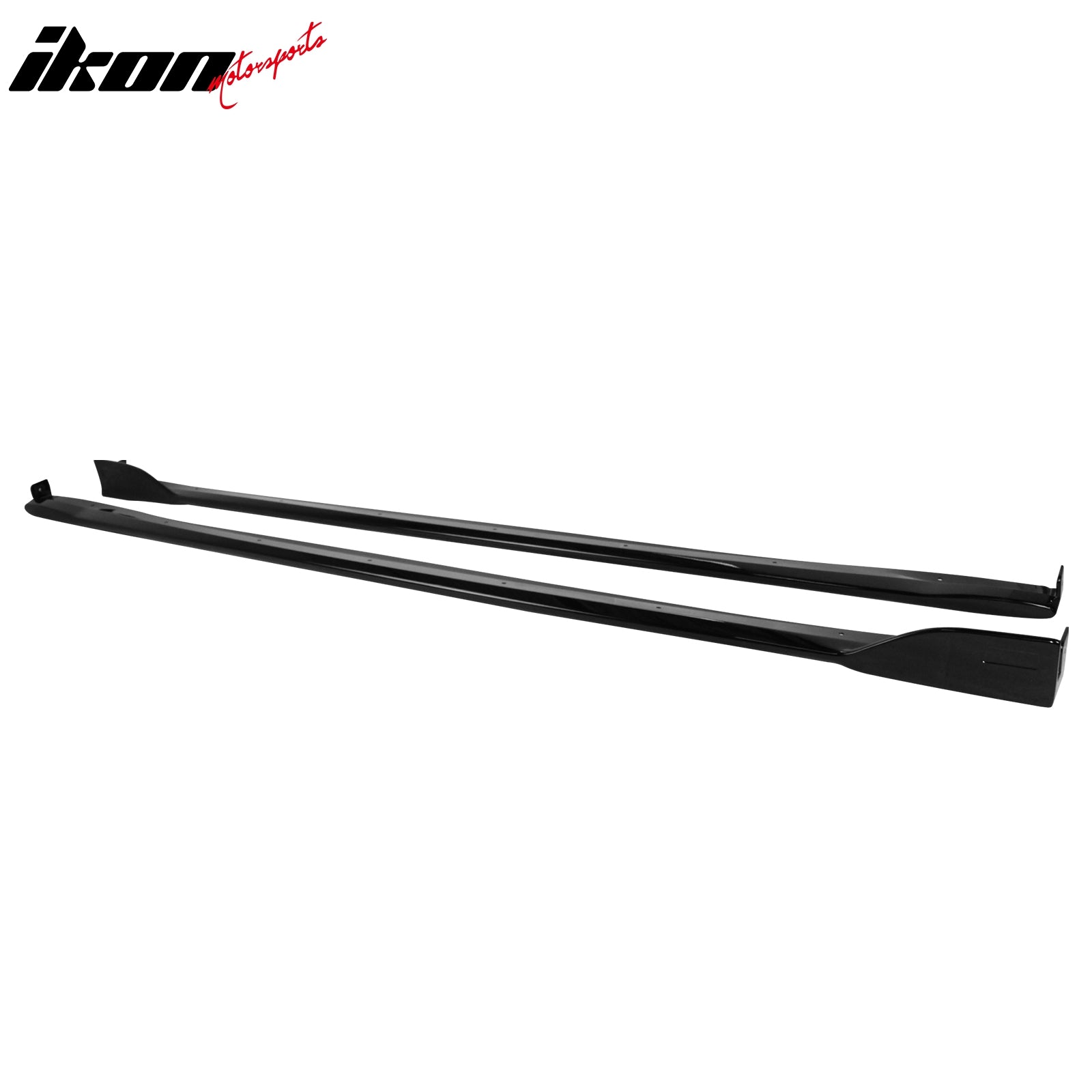 Fits 19-24 Toyota Corolla E210 Hatchback T Style Gloss Black Side Skirts Rocker