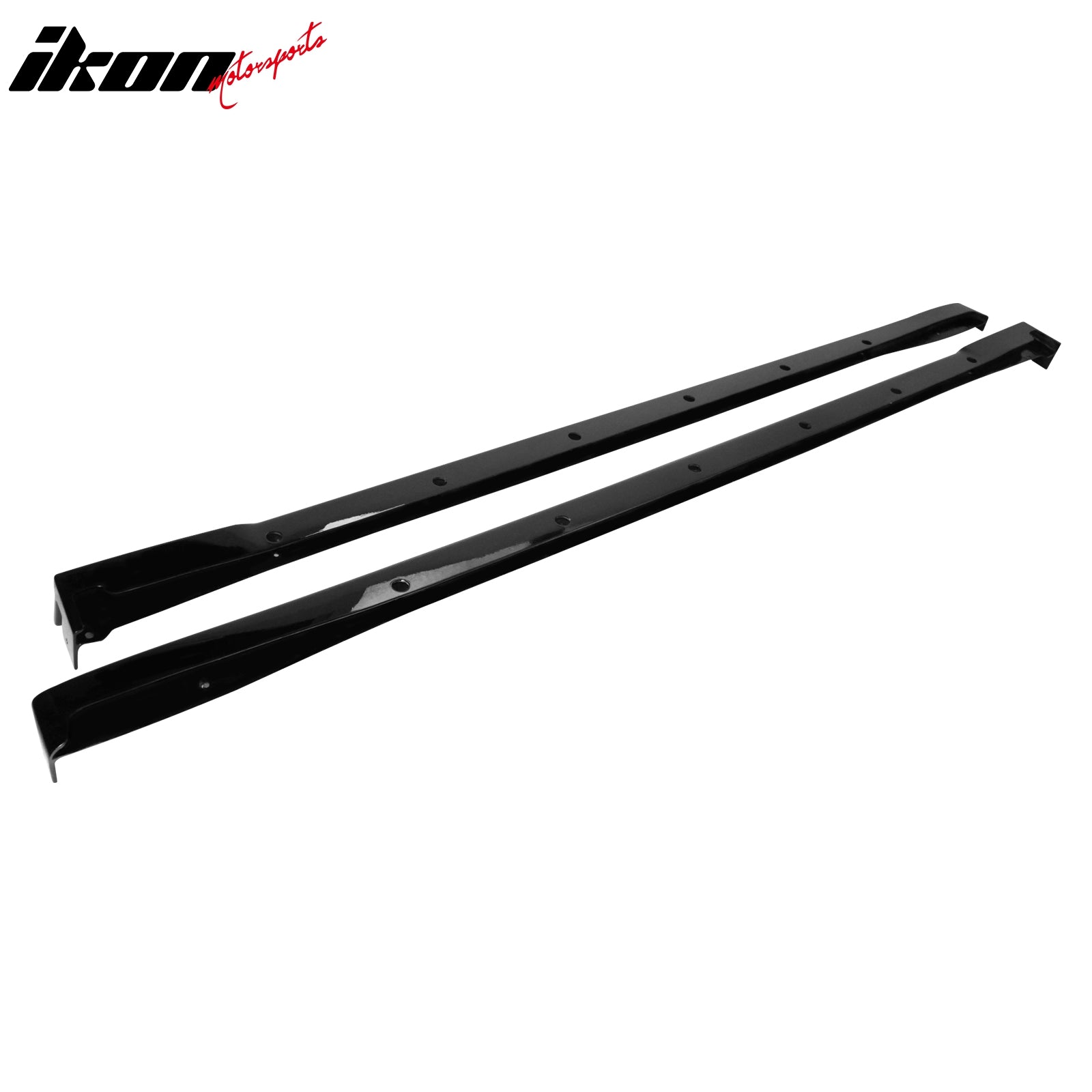 Fits 19-24 Toyota Corolla E210 Hatchback T Style Gloss Black Side Skirts Rocker