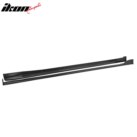 Fits 19-24 Toyota Corolla E210 Hatchback T Style Matte Black Side Skirts Rocker