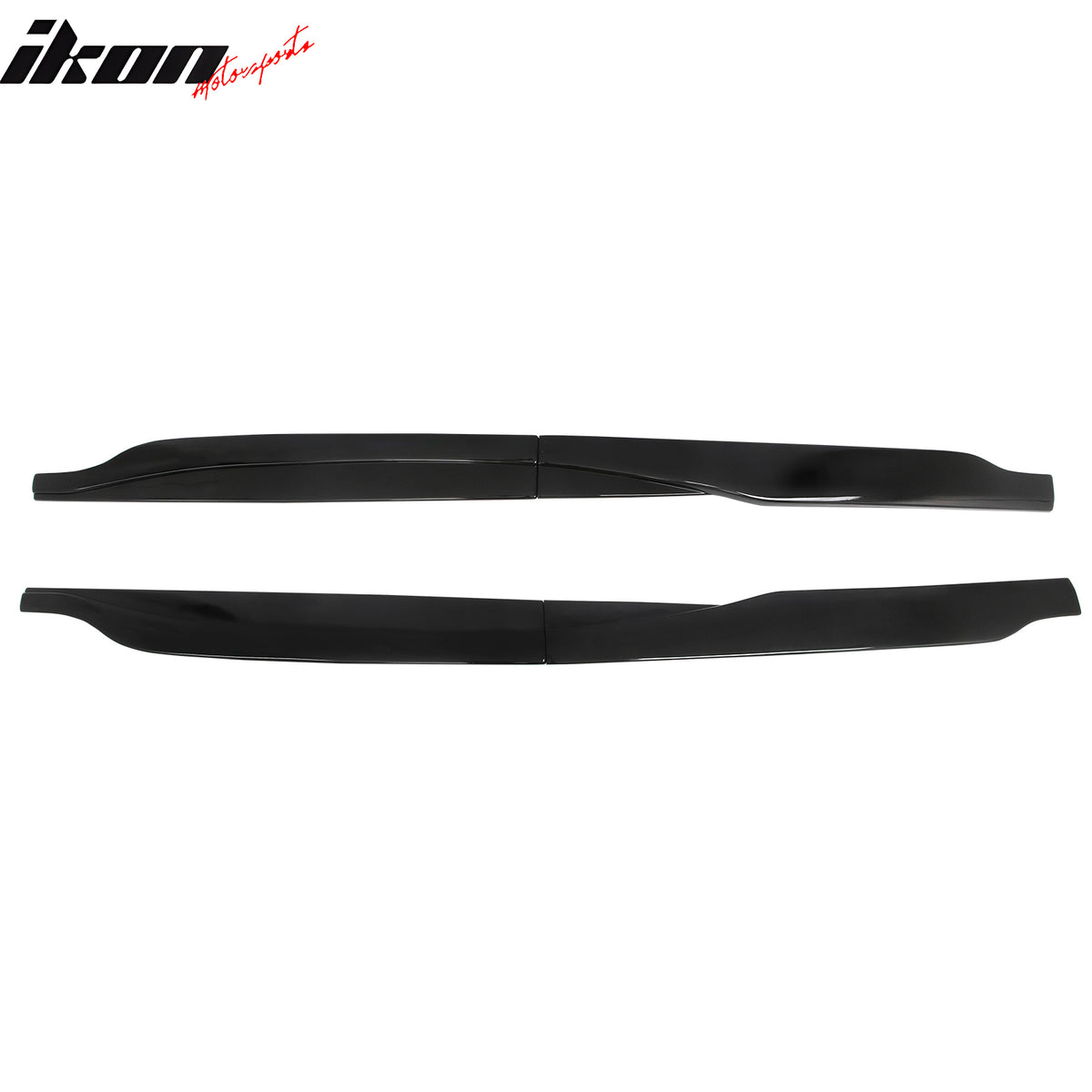For 23-26 Toyota Prius AR Style Side Skirt Extension Molding Lip ABS Gloss Black
