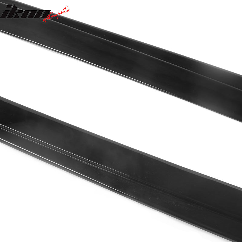 Fits 20-23 Toyota GR Supra A90 IKON Style 2PCS Side Skirts Panel PP Matte Black