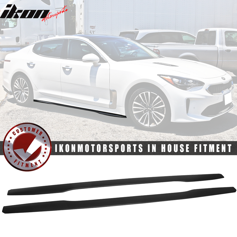 Universal 85.5 Inch IKON V3 Side Skirts Extension Pair PP