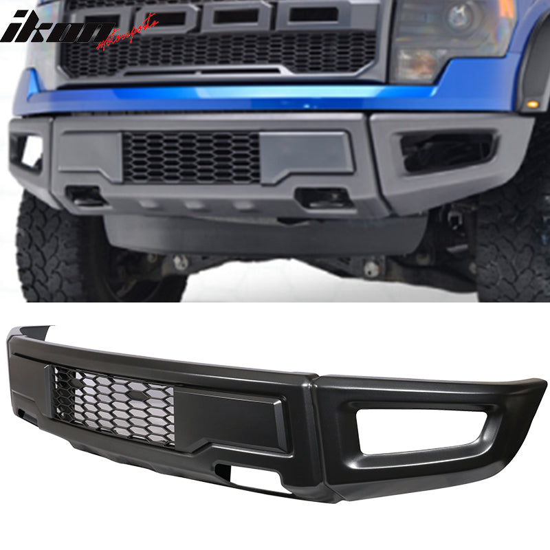 2009-2014 Ford F150 New R Style  Gray Front Bumper Conversion Cover