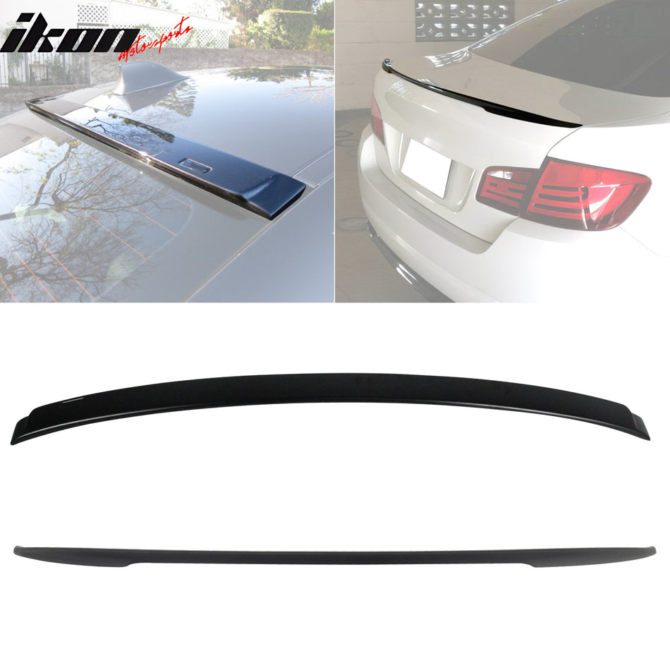 Fits 11-16 BMW F10 Performance Trunk Spoiler & AC Roof Wing