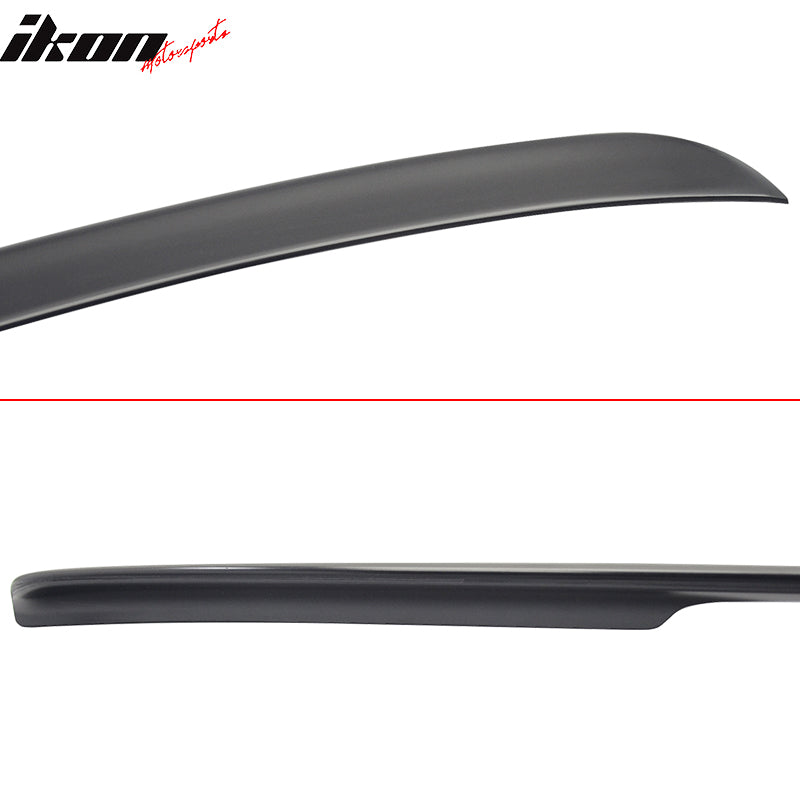 Fits 03-05 Benz W211 Sedan AMG Trunk Spoiler & L Type Roof Wing Unpainted ABS