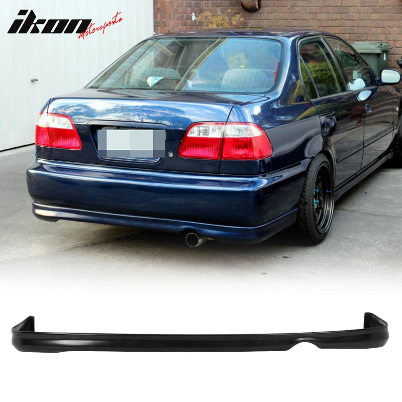 Fits Honda Civic 96-98 Coupe Sedan T-R Style Front + Rear Bumper Lip Spoiler PP