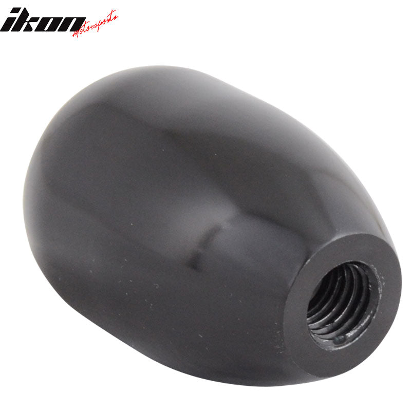 12MM*1.75 Manual MT Transmission 5 Speed Black T-R Gear Shift Knob Fits Mustang