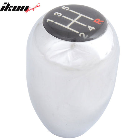 Manual MT Transmission 5 Speed Chrome T-R Gear Shift Knob Fits MR2 Tercel Celica