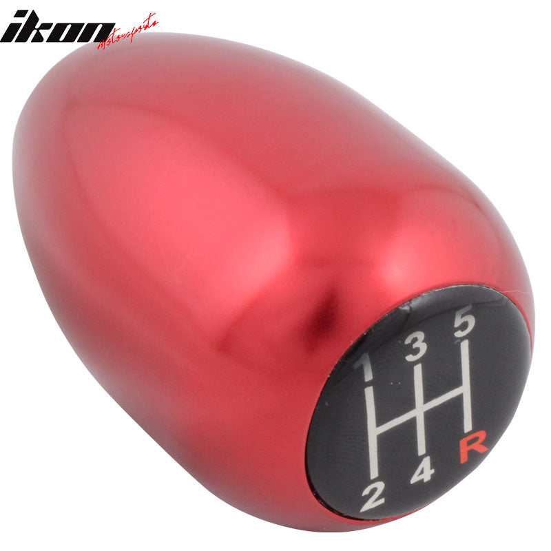 Red M10 X 1.5 Manual MT Transmission 5 Speed Gear Shift Knob Compatible With VW Golf